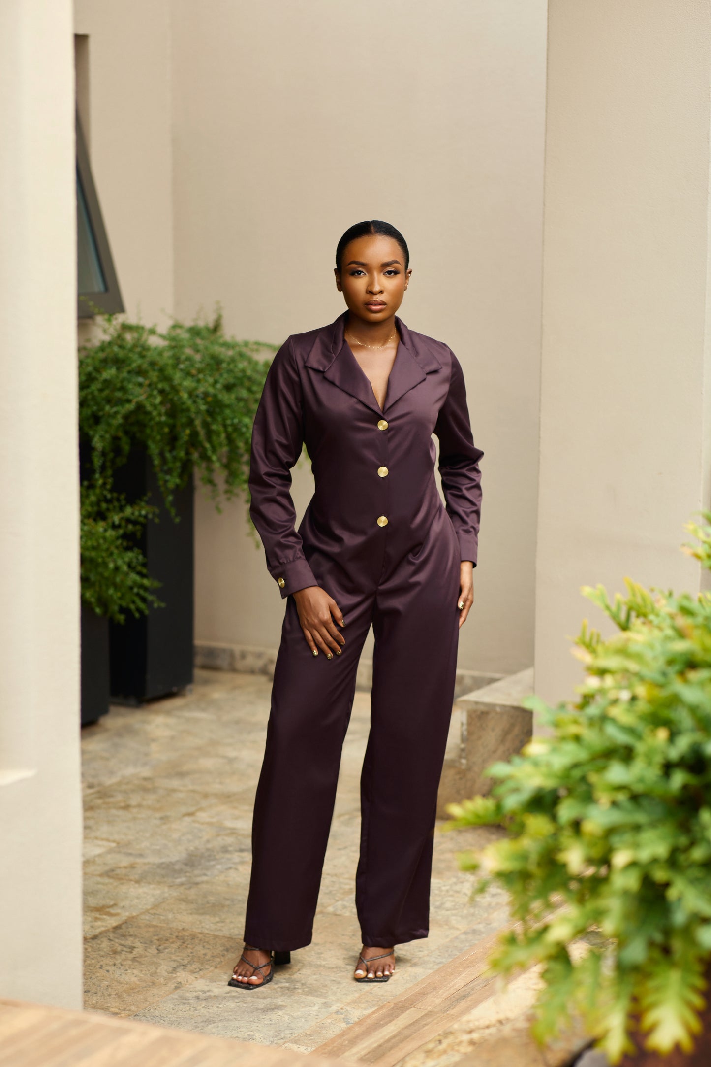 Plum Alex Jumpsuit