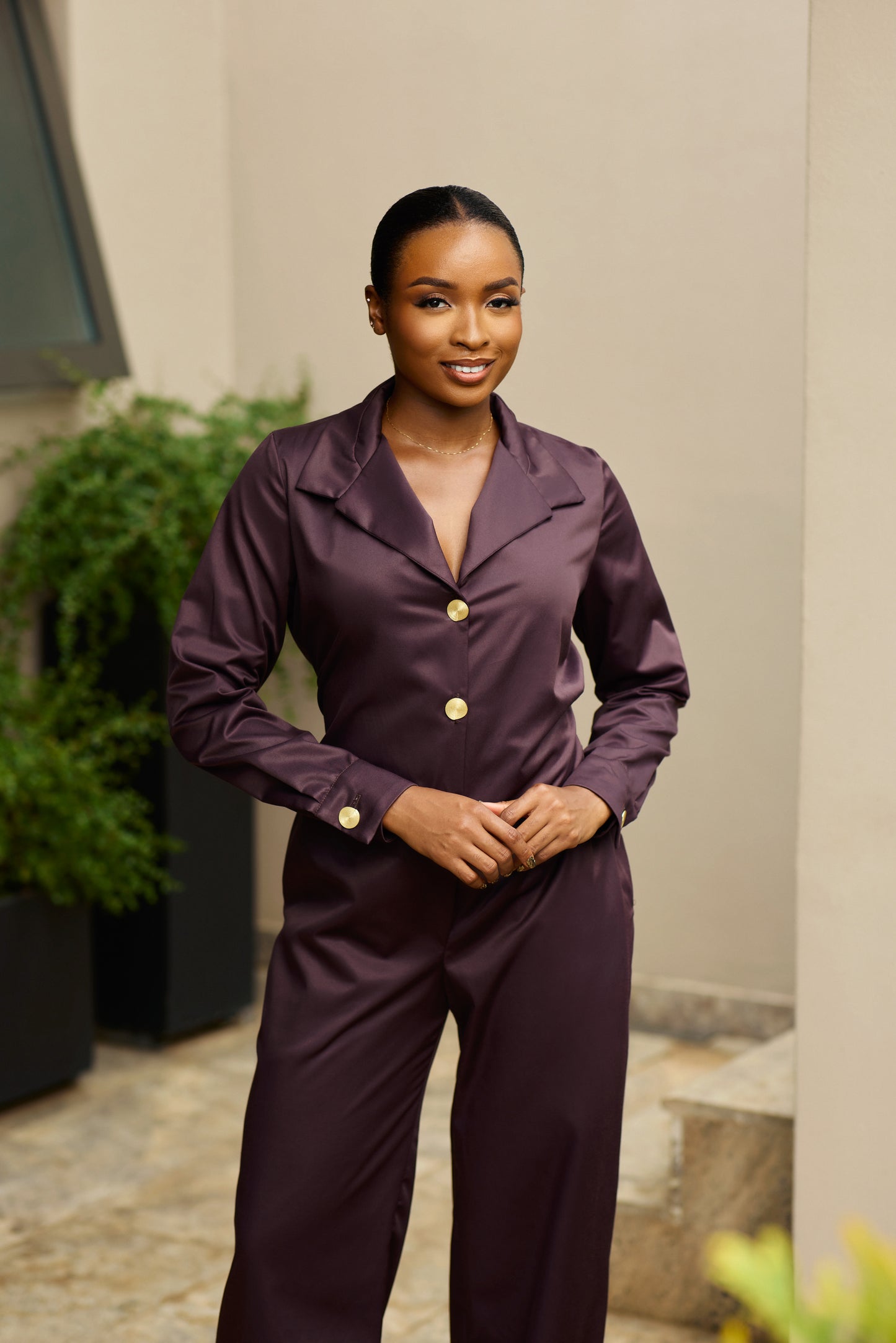 Plum Alex Jumpsuit