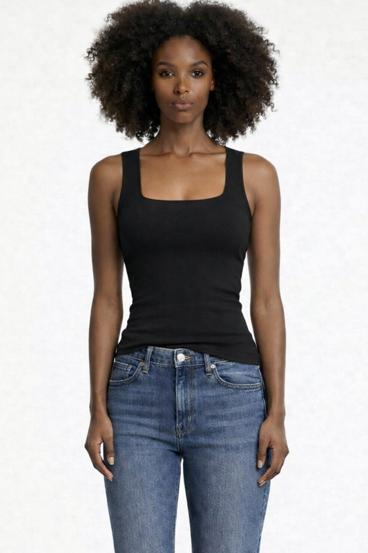 Cotton vest top